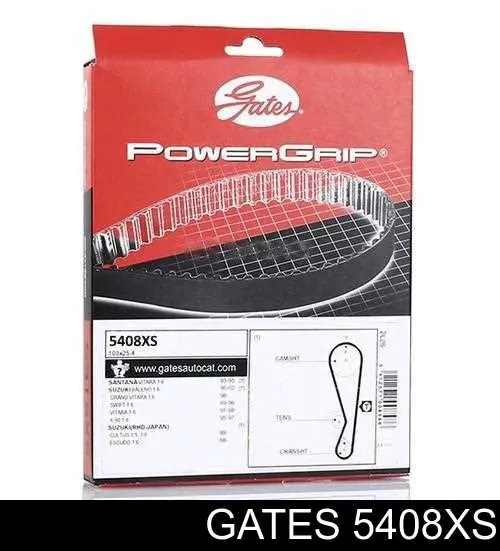 5408XS Gates Correia do mecanismo de distribuição de gás