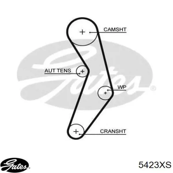 Correia do mecanismo de distribuição de gás Gates 5423XS preço, a partir de 36,29 USD
