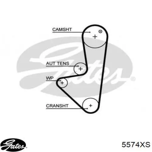 Correia do mecanismo de distribuição de gás Gates 5574XS preço, a partir de 19,03 USD