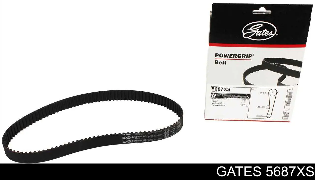 5687XS Gates Correia do mecanismo de distribuição de gás