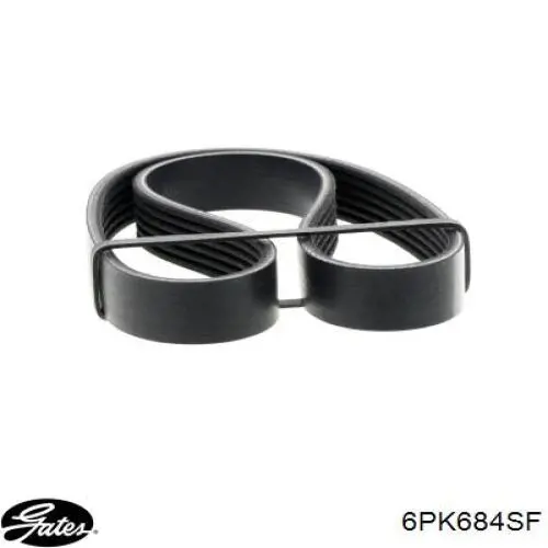Compre 6PK684ELAST Continental/Siemens Correia dos conjuntos de transmissão