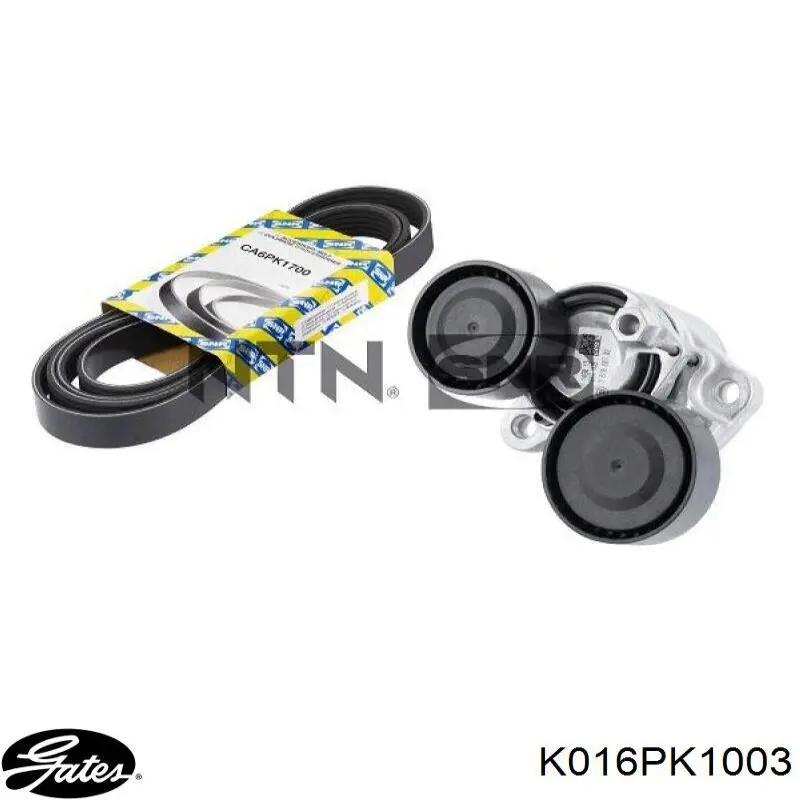Compre K016PK1003 Gates Correia dos conjuntos de transmissão, kit