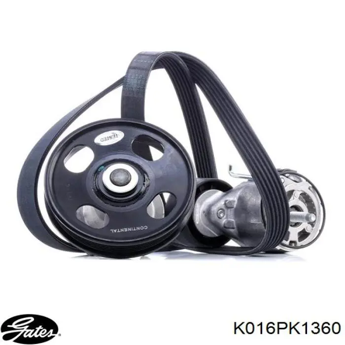 Correia dos conjuntos de transmissão, kit Continental/Siemens 6PK1360K1 preço, a partir de 73,42 USD