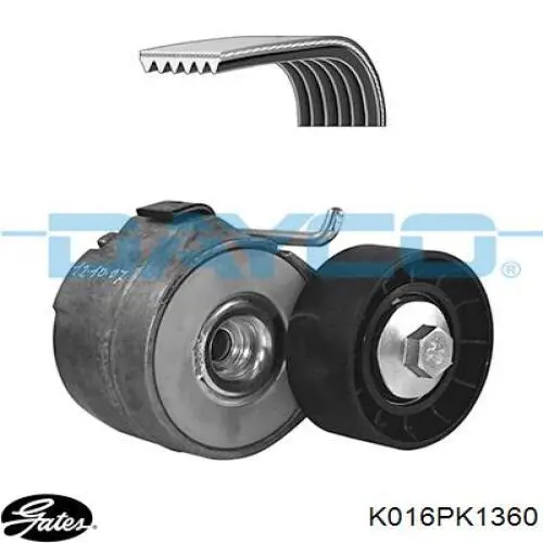 6PK1360K1 Continental/Siemens Correia dos conjuntos de transmissão, kit