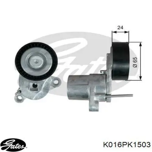 6PK1502EXTRAK1 Continental/Siemens Correia dos conjuntos de transmissão, kit