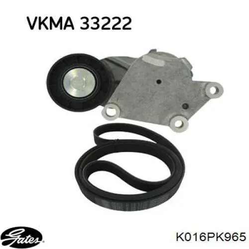 Correia dos conjuntos de transmissão, kit Continental/Siemens 6PK962K1 preço, a partir de 79,09 USD
