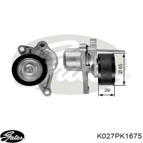 Correia dos conjuntos de transmissão, kit Gates K027PK1675 preço, a partir de 109,22 USD