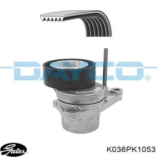 Correia dos conjuntos de transmissão, kit 1638183880 Peugeot/Citroen