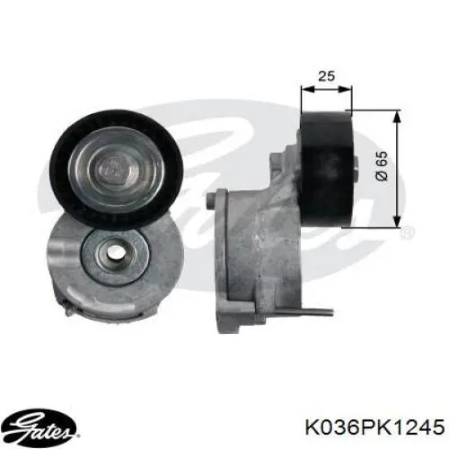 Compre 1611278380 Peugeot/Citroen Correia dos conjuntos de transmissão, kit