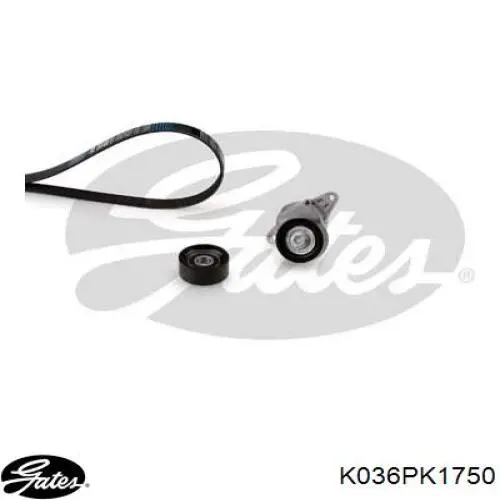 Correia dos conjuntos de transmissão, kit 6PK1750K2 Continental/Siemens