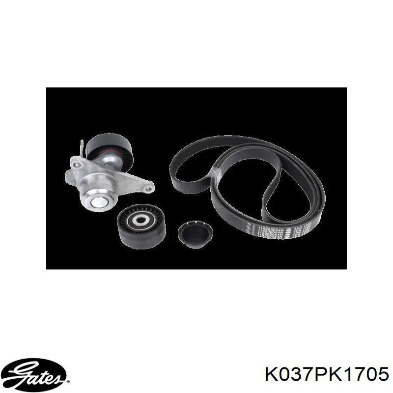 Correia dos conjuntos de transmissão, kit K037PK1705 Gates