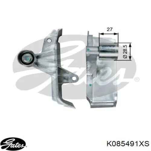 Compre 6B198119C VAG Correia do mecanismo de distribuição de gás, kit