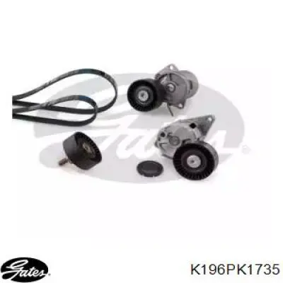 K156PK1708 Gates Correia do mecanismo de distribuição de gás, kit