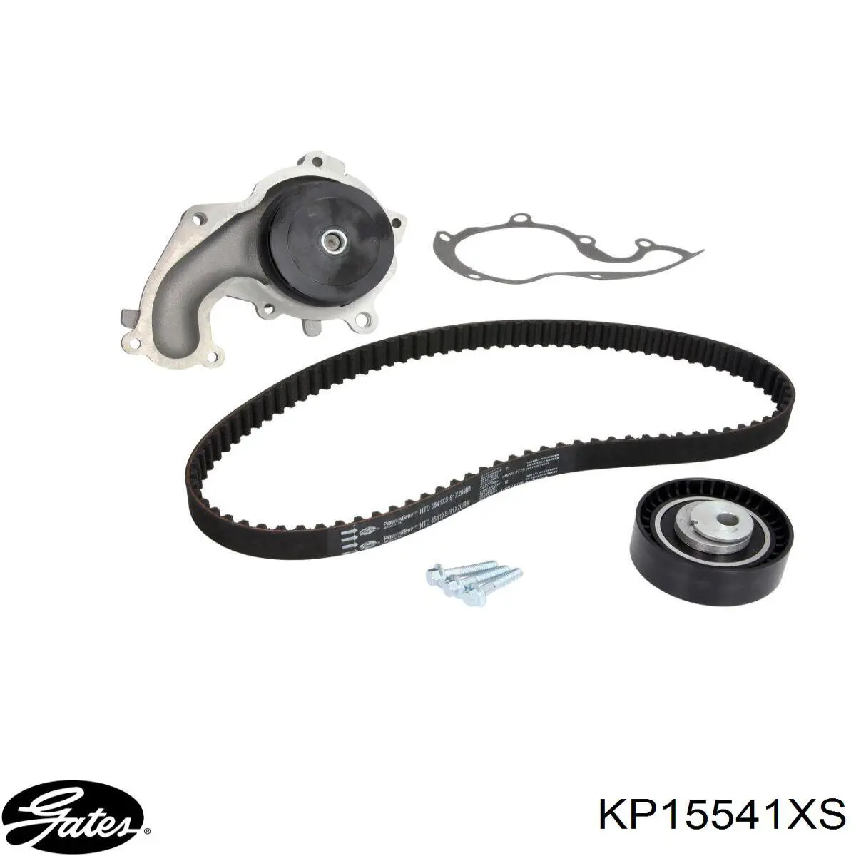 Correia do mecanismo de distribuição de gás, kit Gates KP15541XS preço, a partir de 89,05 USD