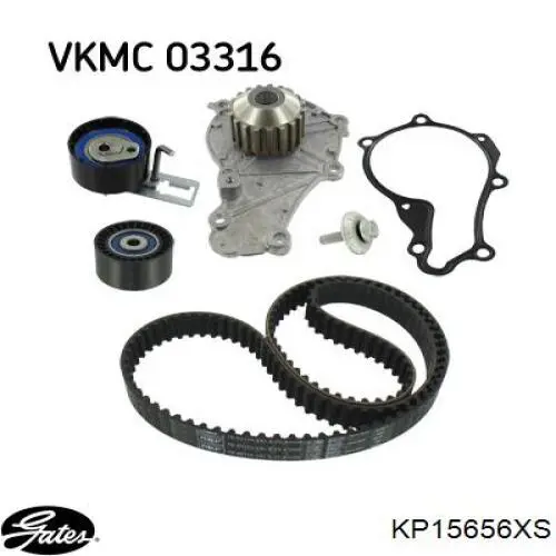Compre WPK167802 Airtex Correia do mecanismo de distribuição de gás, kit