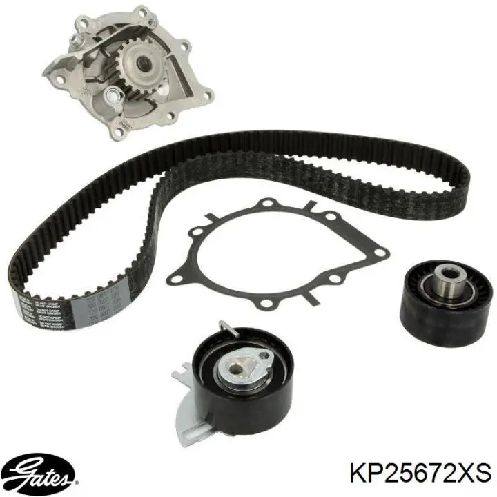 Correia do mecanismo de distribuição de gás, kit 1681785880 Peugeot/Citroen