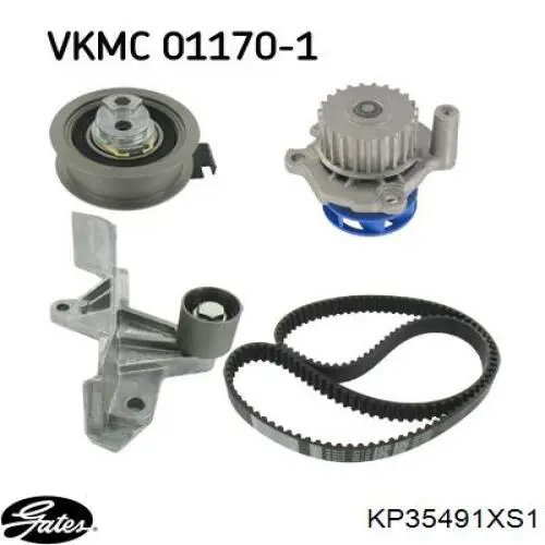 Correia do mecanismo de distribuição de gás, kit CT909WP5 Continental/Siemens