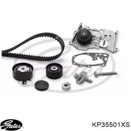 Correia do mecanismo de distribuição de gás, kit Gates KP35501XS preço, a partir de 119,52 USD