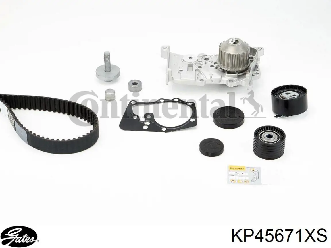 Correia do mecanismo de distribuição de gás, kit Gates KP45671XS preço, a partir de 123,76 USD