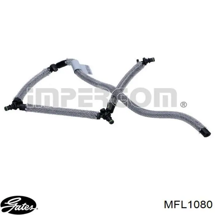 Tubo de combustível, inverso desde os injetores Fiat/Alfa/Lancia 9674975980 preço, a partir de 25,88 USD