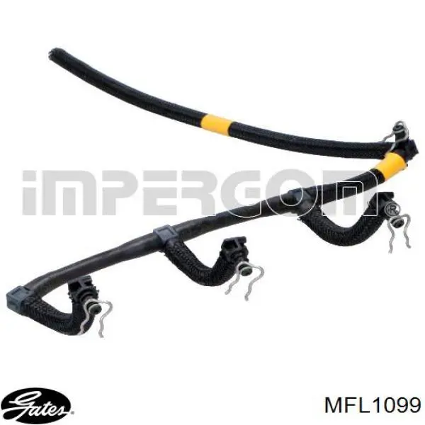 Compre 1346471 Ford Tubo de combustível, inverso desde os injetores