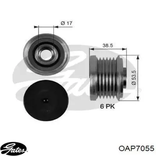 Polia do gerador BMW 12317570152 preço, a partir de 36,89 USD
