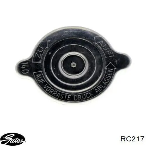 Tampa (tampão) do radiador Gates RC217 preço, a partir de 4,43 USD