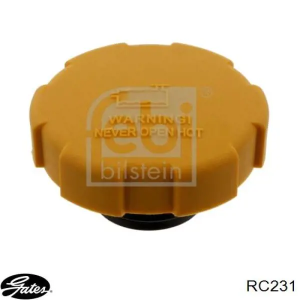 Tampa (tampão) do tanque de expansão Gates RC231 preço, a partir de 3,67 USD