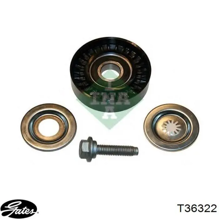 Rolo parasita da correia de transmissão Gates T36322 preço, a partir de 42,92 USD