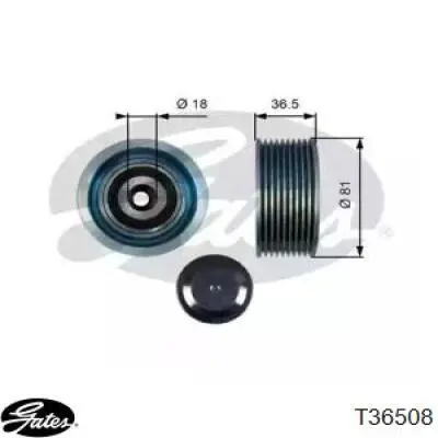 Compre T36508 Gates Rolo parasita da correia de transmissão