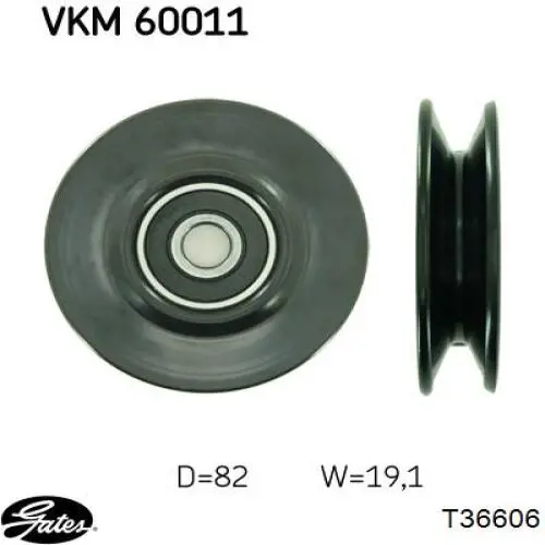 Rolo de reguladora de tensão da correia de transmissão Gates T36606 preço, a partir de 16,85 USD