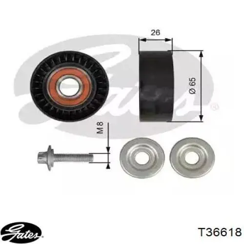 Rolo parasita da correia de transmissão Nissan/Infiniti 11927HG00C preço, a partir de 21,81 USD