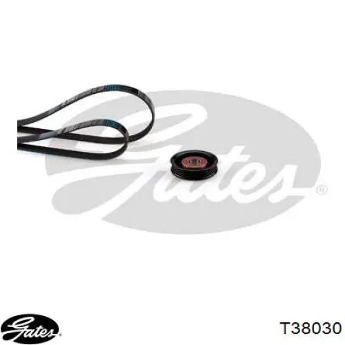 Compre T38030 Gates Rolo de reguladora de tensão da correia de transmissão