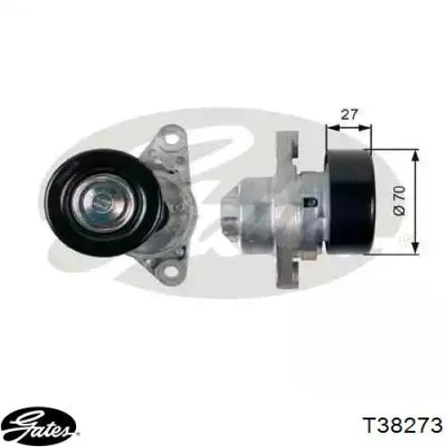 Compre 96498019 General Motors Reguladora de tensão da correia de transmissão