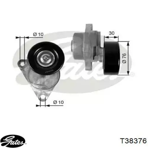 Reguladora de tensão da correia de transmissão V402901 Sato Tech