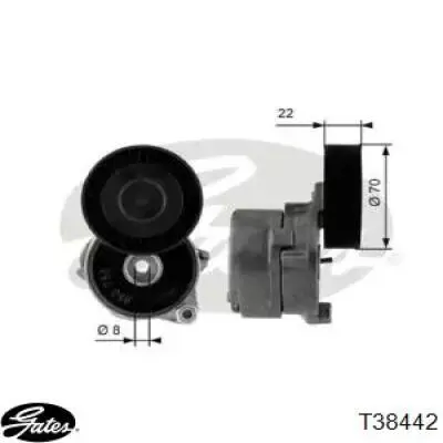 Reguladora de tensão da correia de transmissão PQG100190 Rover