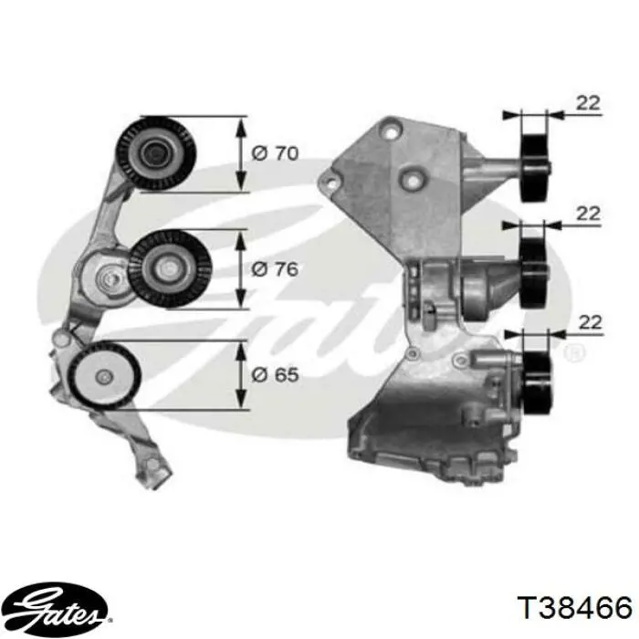 Reguladora de tensão da correia de transmissão Mercedes A6682020540 preço, a partir de 62,99 USD