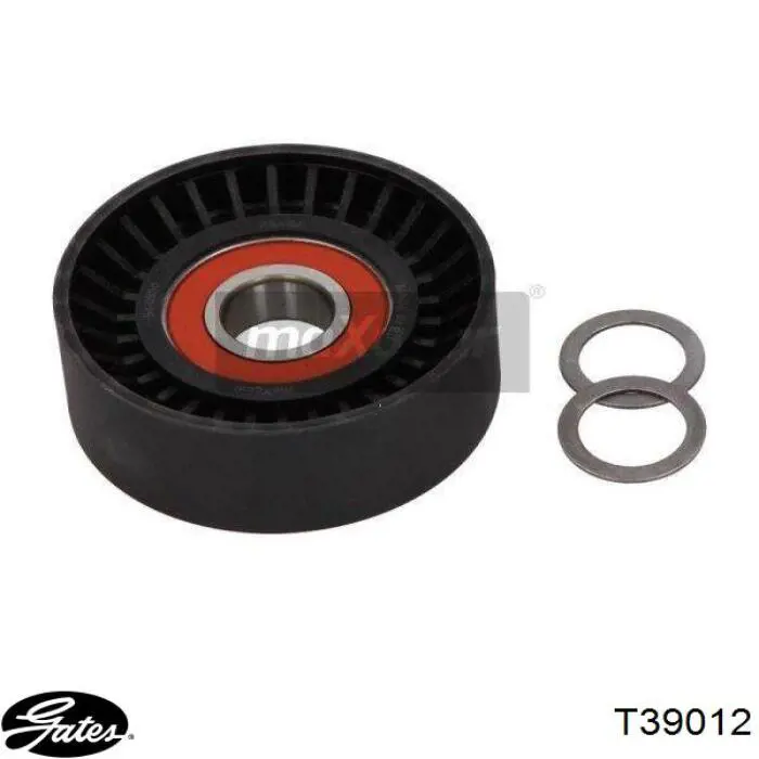 Compre T39012 Gates Rolo de reguladora de tensão da correia de transmissão