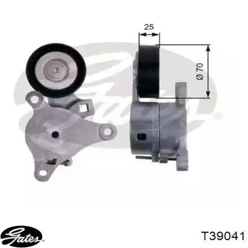 Reguladora de tensão da correia de transmissão Gates T39041 preço, a partir de 50,73 USD