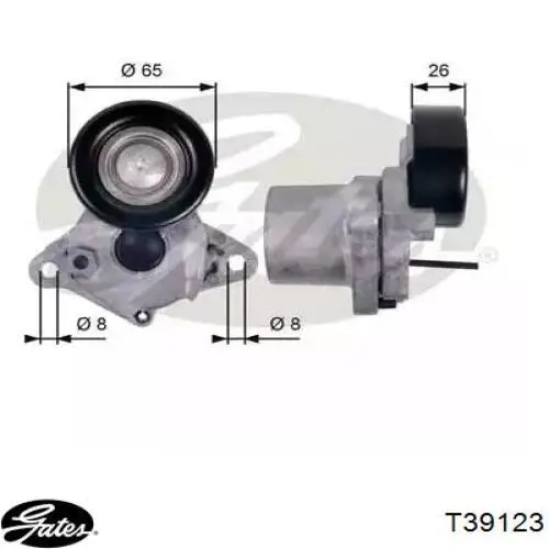 Reguladora de tensão da correia de transmissão Gates 252812A600 preço, a partir de 44,88 USD