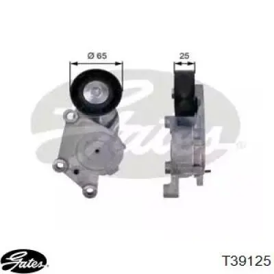Compre T39125 Gates Rolo de reguladora de tensão da correia de transmissão