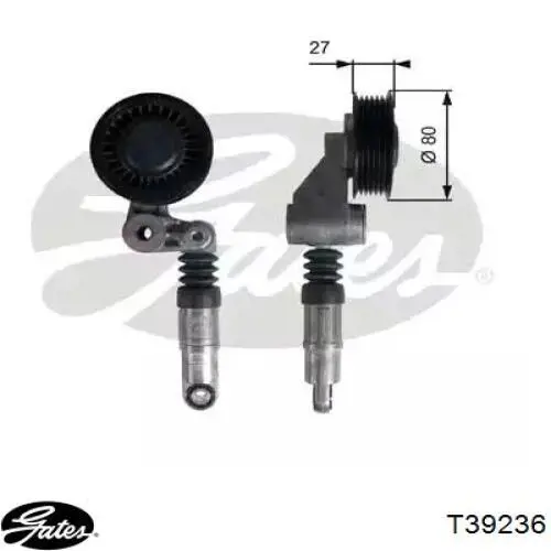 Reguladora de tensão da correia de transmissão Gates T39236 preço, a partir de 122,83 USD