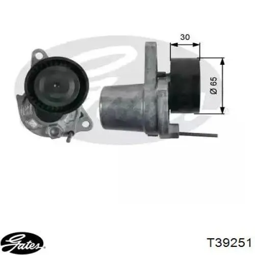 Reguladora de tensão da correia de transmissão Renault (RVI) 117505337R preço, a partir de 71,57 USD