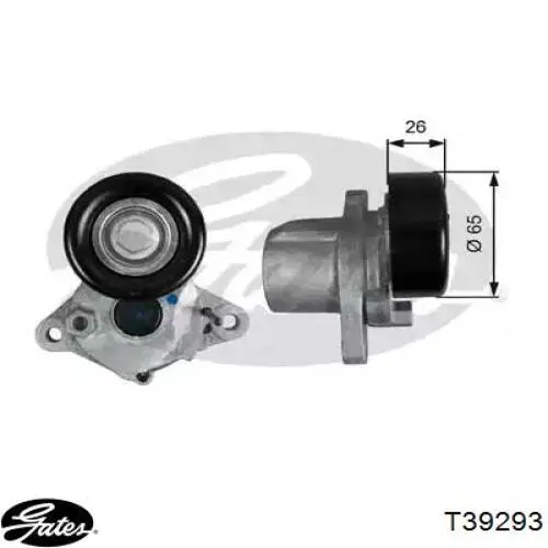 Reguladora de tensão da correia de transmissão MPQ1238 Magneti Marelli