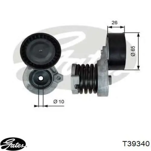 Reguladora de tensão da correia de transmissão Mercedes 6072000070 preço, a partir de 40,86 USD