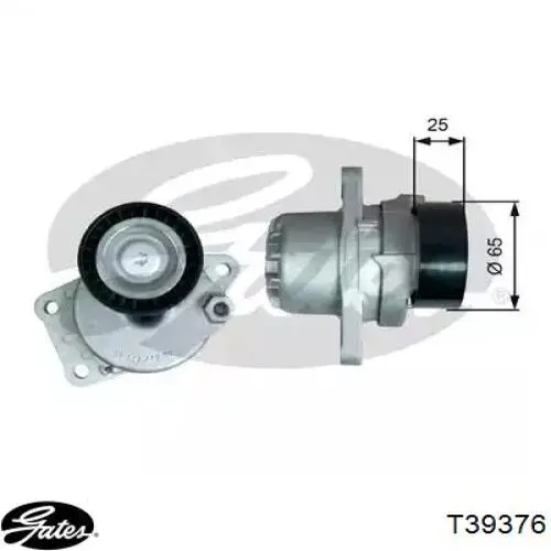 GA35936 SNR Rolo de reguladora de tensão da correia de transmissão