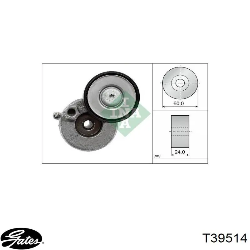 Reguladora de tensão da correia de transmissão VAG 04L145299H preço, a partir de 69,39 USD