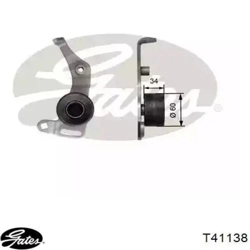 Rolo de reguladora de tensão da correia do mecanismo de distribuição de gás Gates T41138 preço, a partir de 31,61 USD