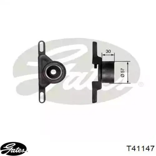 Rolo de reguladora de tensão da correia do mecanismo de distribuição de gás Gates T41147 preço, a partir de 40,93 USD
