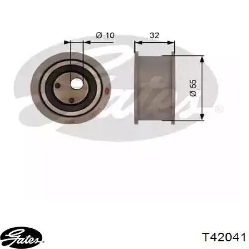 Rolo de reguladora de tensão da correia do mecanismo de distribuição de gás Gates T42041 preço, a partir de 12,56 USD
